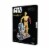 Fascinations Metal Earth Star Wars R2-D2 & C-3PO 3D Metal Model Kit Perspective: front