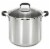 T-fal Specialty Stock Pot Stainless Steel With Lid Perspective: front