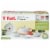 T-fal Essentials Cookware Set Ceramic - White Perspective: front