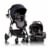 Evenflo Pivot Stroller and Infant Car Seat Travel System, Casual Grey Perspective: front