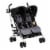 Evenflo MinnoTwin Double Stroller - Glenbarr Grey Perspective: front