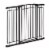 Evenflo Multi-Use Decor Tall Walk-Thru Gate - Black Metal Perspective: front