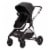 Evenflo Pivot Xpand Adjustable Infant Toddler Modular Stallion Stroller, Black Perspective: front