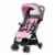 Evenflo 18812337 Gold Otto Self Folding Lightweight Travel Stroller, Opal Pink Perspective: front