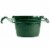 Akro Mils HSI1008B66 Euro Swirl Hanging Basket, Green, 10-Inch Perspective: front
