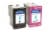 Dataproducts Remanufactured Inkjet Cartridges for HP 62 - Black/Tri-Color Perspective: front