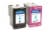 Dataproducts Remanufactured Inkjet Cartridges for HP 64 - Black/Tri-Color Perspective: front