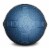 Bosu Home Balance Trainer for Strength, Flexibility, and Cardio Workouts, Blue Perspective: front