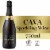 Freixenet Cordon Negro Extra Dry Sparkling Wine Perspective: front