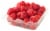 Fresh Red Raspberries Perspective: front