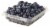 Fresh Blueberries Perspective: front