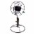Yard Butler Steel Swivel Hose Reel Base - Black Perspective: front