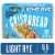 Wasa Crispbread Light Rye Flatbread Crackers Perspective: front