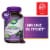 Nature’s Way Sambucus Immune Elderberry With Zinc Vitamins C D3 Gummies Perspective: front