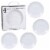 BIA Cordon Bleu Debossed Cheese Plates Set - White Perspective: front