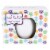 BIA Cordon Bleu Ooh La La Teapot with Stainless Steel Infuser - White Perspective: front