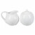 BIA Cordon Bleu Porcelain Beaded Covered Sugar Bowl and Creamer Set Perspective: front