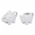 BIA Cordon Bleu Porcelain Elephant Sugar and Creamer Set - White Perspective: front