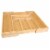 Danesco Eco-friendly Bamboo Expandable Drawer Organizer Perspective: front