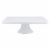BIA Cordon Bleu Square Porcelain Pedestal Cake Stand Perspective: front