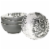BIA Cordon Bleu Peony Bowl - Gray Perspective: front