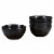 BIA Cordon Bleu Serene Cereal Bowls Set - Black Perspective: front