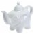 Dash of That™ Elephant Teapot - White Perspective: front