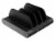 Scosche BaseLynx Vert Modular Charging Station - Black Perspective: front