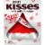 HERSHEY'S KISSES Solid Milk Chocolate Santa Hat Christmas Candy Gift Box Perspective: front