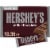 HERSHEY'S Milk Chocolate Snack Size Candy Bag Perspective: front