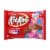 KIT KAT® Milk Chocolate Wafer Snack Size Valentine's Day Candy Bag Perspective: front