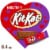 KIT KAT® Miniatures Milk Chocolate Wafer Bars Valentine Candy Gift Box Perspective: front