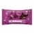 HERSHEY'S KISSES Lava Cake Dark Chocolate with a Gooey Chocolate Center Valentine Candy Bag Perspective: front