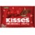 HERSHEY'S KISSES Milk Chocolate Meltaway Valentine Candy Bag Perspective: front