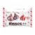 HERSHEY'S KISSES Candy Cane Flavored Christmas Candy Bag Perspective: front