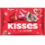 HERSHEY'S KISSES Milk Chocolate Valentine Candy Family Bag Perspective: front