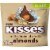 HERSHEY'S KISSES Milk Chocolate with Almonds Candy Share Pack Perspective: front