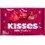 HERSHEY'S KISSES Cherry Cordial Flavored Milk Chocolate Christmas Candy Bag Perspective: front
