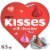HERSHEY'S KISSES Milk Chocolate Valentine Candy Gift Box Perspective: front