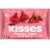 HERSHEY'S KISSES Chocolate Dipped Strawberry Valentine Candy Bag Perspective: front