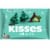 HERSHEY'S KISSES Mint Truffle Dark Chocolate Filled with Mint Truffle Candy Christmas Bag Perspective: front