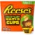 REESE'S Crunchy Peanuts Miniatures Milk Chocolate Peanut Butter Cups Candy Share Pack Perspective: front