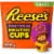 REESE'S STUFFED WITH PRETZELS Miniatures Milk Chocolate Peanut Butter Cups Candy Share Pack Perspective: front