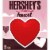 HERSHEY'S Milk Chocolate Heart Valentine Candy Gift Box Perspective: front