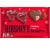 HERSHEY'S Strawberry Creme Flavored Hearts Valentine Candy Bag Perspective: front