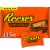 REESE'S Milk Chocolate Snack Size Peanut Butter Cups Candy Bag Perspective: front