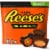 Reese's Miniatures Dark Chocolate Peanut Butter Cups Candy Share Pack Perspective: front