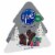 YORK Dark Chocolate Peppermint Patties Snowflakes Candy Christmas Gift Box Perspective: front