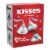 Hershey's Sweet Exchange Milk Chocolate Kisses Candy Valentine Perspective: front