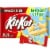 KIT KAT® Lemon Flavored Creme Wafer Snack Size Easter Candy Bag Perspective: front